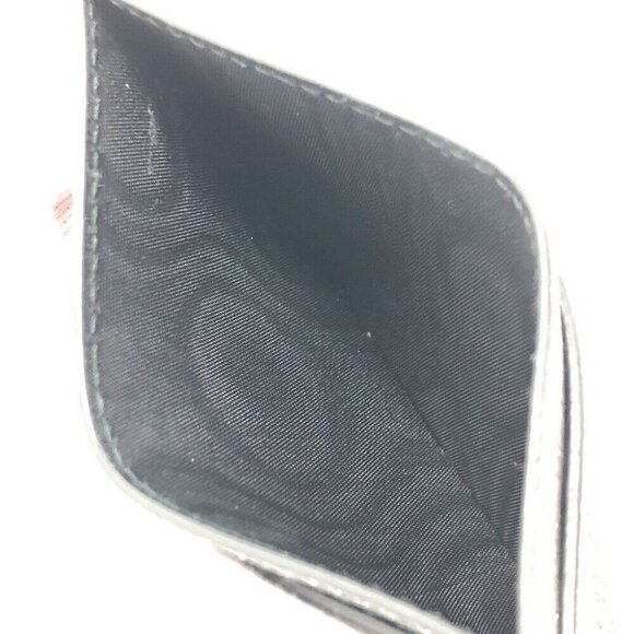 BALENCIAGA 392126 Logo glitter Card holder Business card holder Card Case Le... - Picture 12 of 16